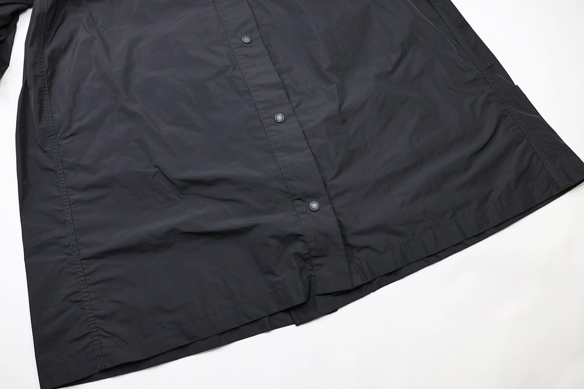 Engineered Garments ( engineered garment ) Drizzler Coat - Nylon /dolizla- coat nylon ultimate beautiful goods black size S