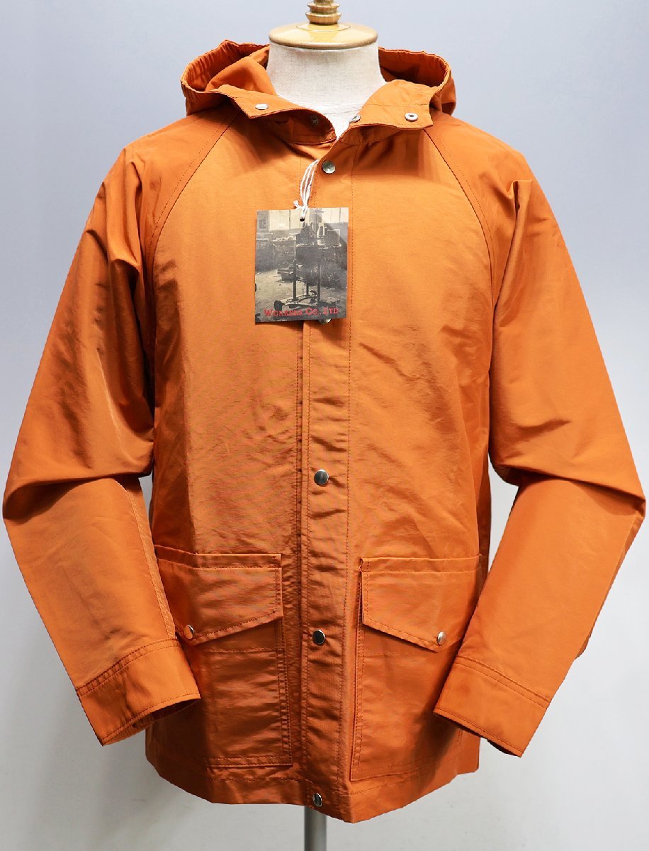 Workers K&T H MFG Co (ワーカーズ) Mountain Shirt Parka / マウンテンシャツパーカー 60/40クロス 未使用品 オレンジ size M / ロクヨン