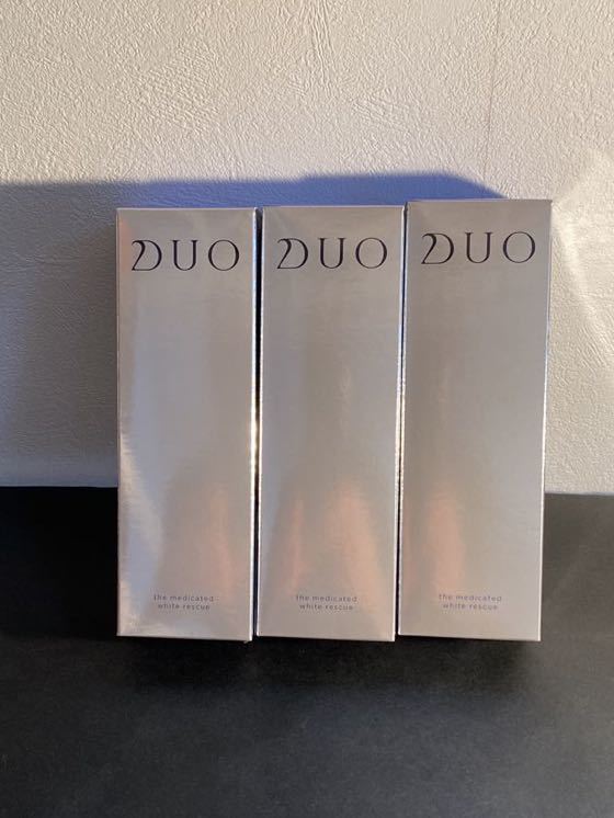 【新品、未開封】DUO ザ 薬用ホワイトレスキュー 40g ×3個　日本製_画像1