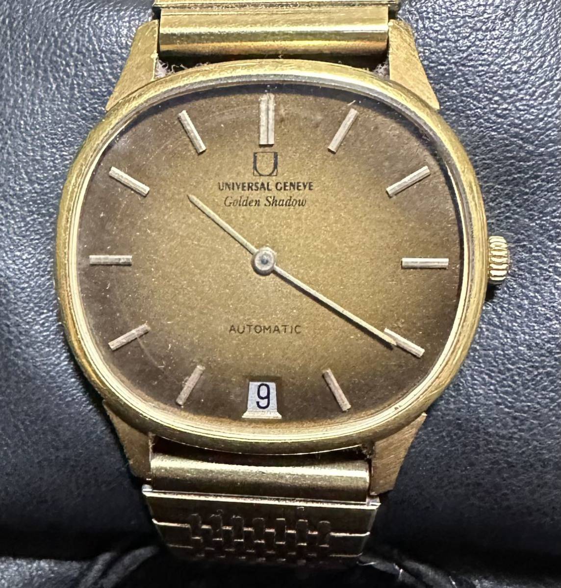 UNIVERSAL GENEVE ユニバーサルジュネーブ 金無垢 K18 腕時計 メンズ腕時計 750 18k ゴールド GOLD