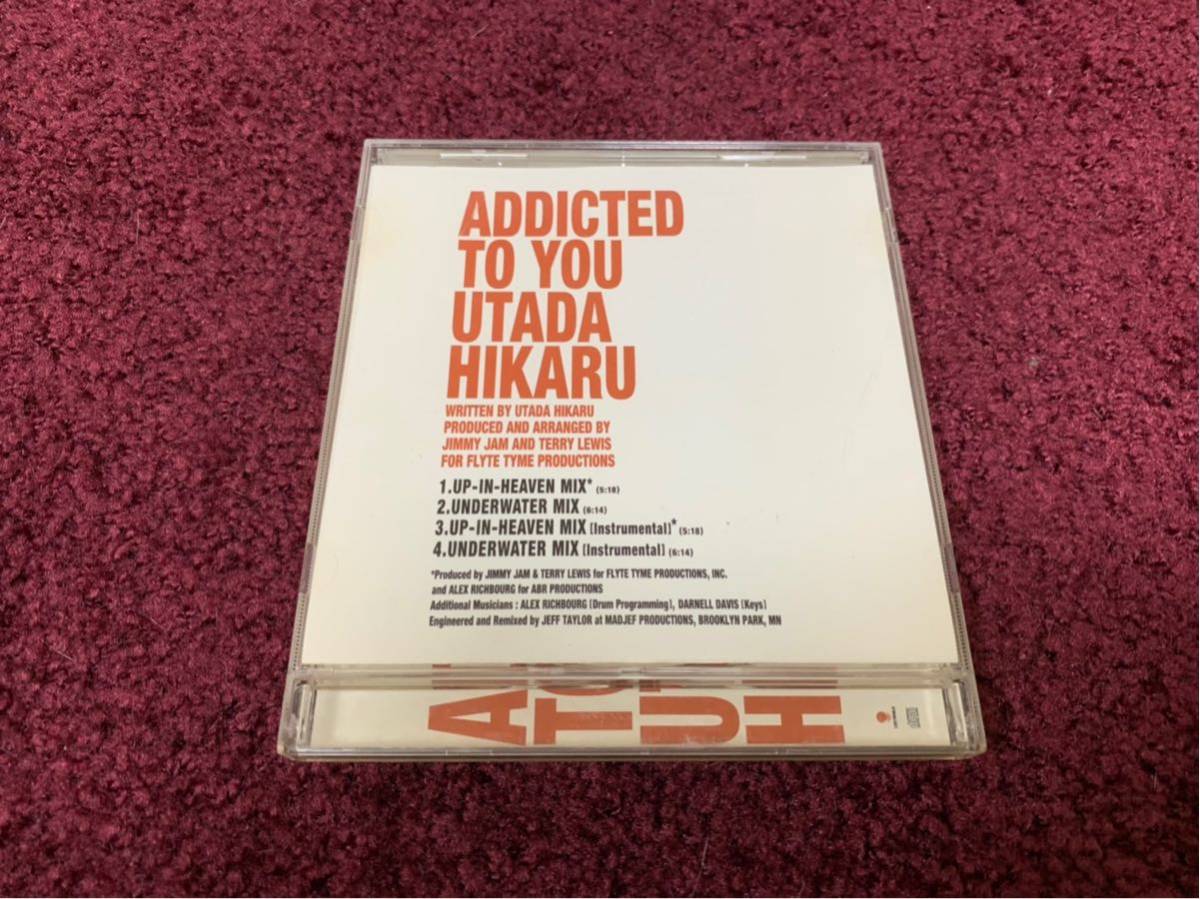 宇多田ヒカル ADDICTED TO YOU UTADA HIKARU CD cd シングル Single_画像1