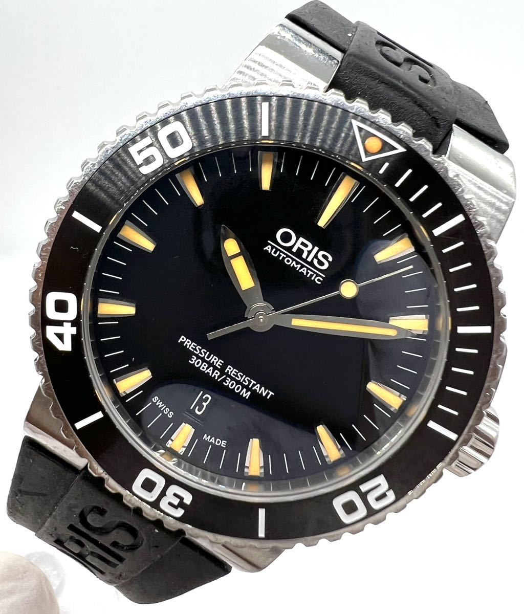 予約販売 オリス ORIS アクイス 腕時計 メンズ 自動巻き 01.733