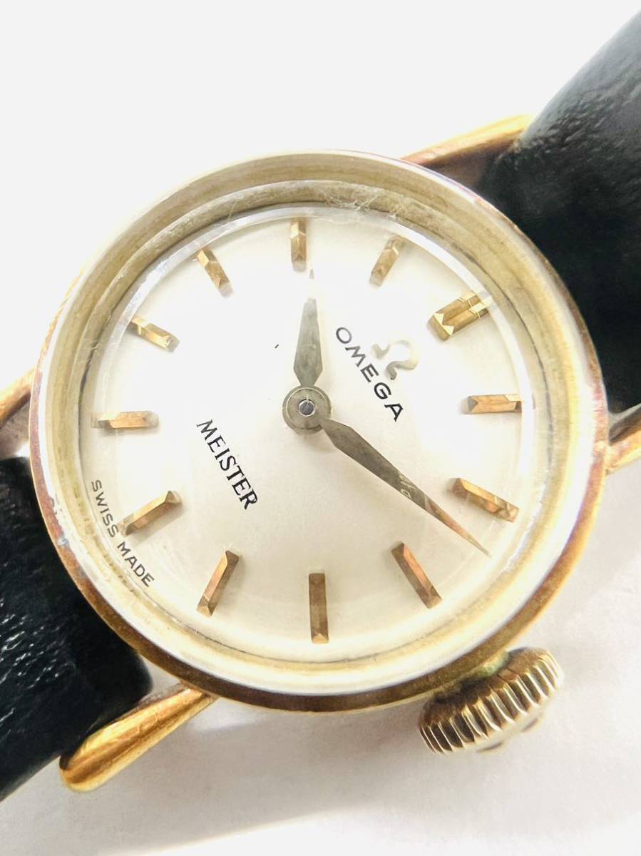 △ OMEGA GENEVE 手巻き式 動作品 腕時計 シルバー+sobrape.com.br
