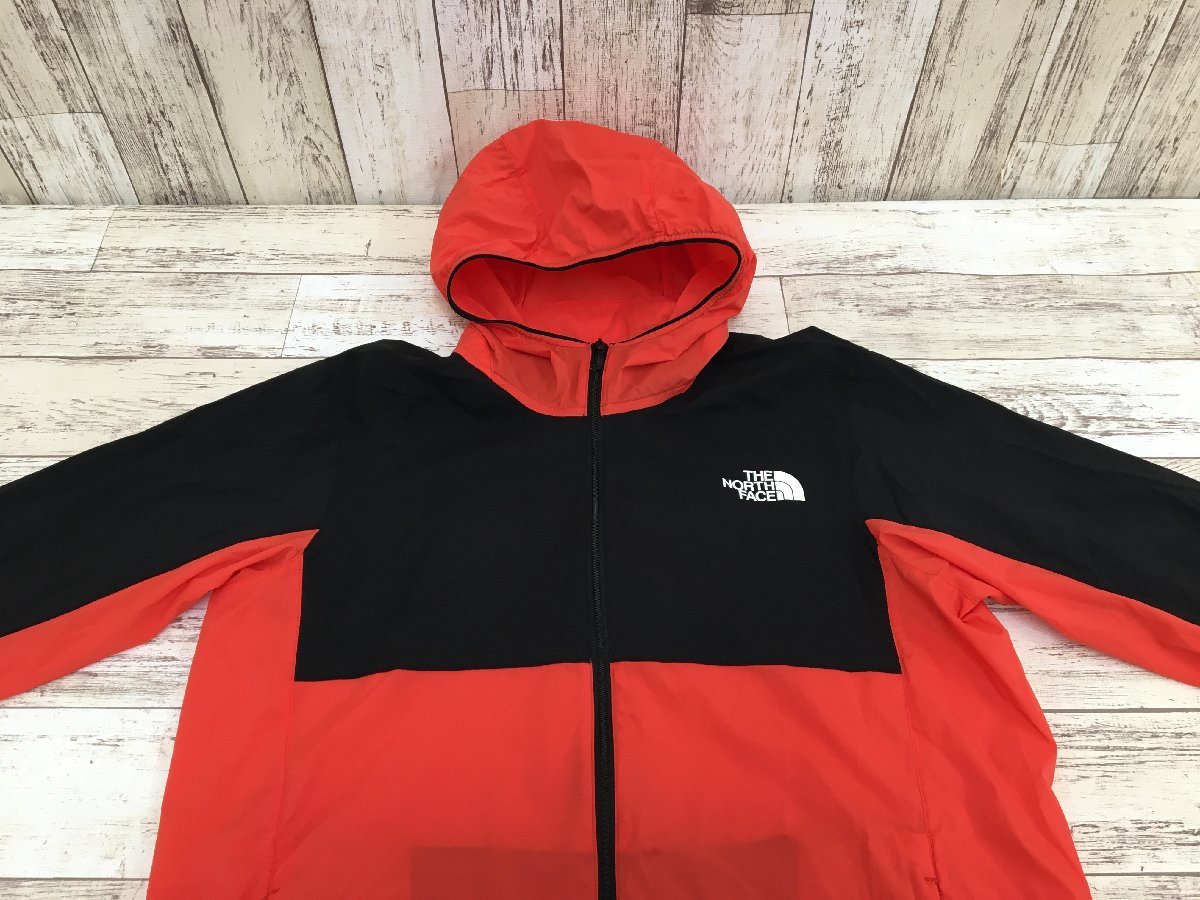 129AH THE NORTH FACE ノースフェイス エニータイムウィンドフーディ NP72070【中古】_画像3