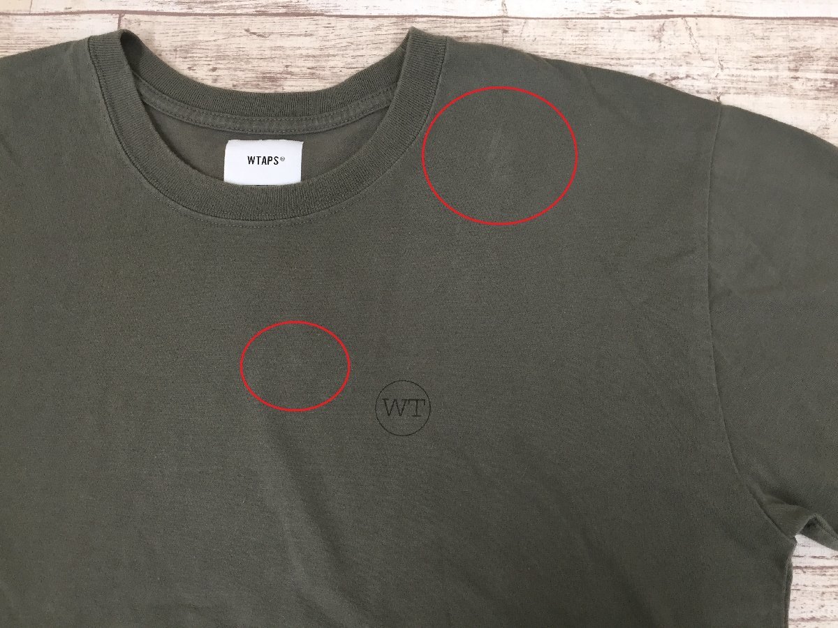 128A WTAPS SUB TEE Tシャツ 20AW ダブルタップス【中古】_画像4