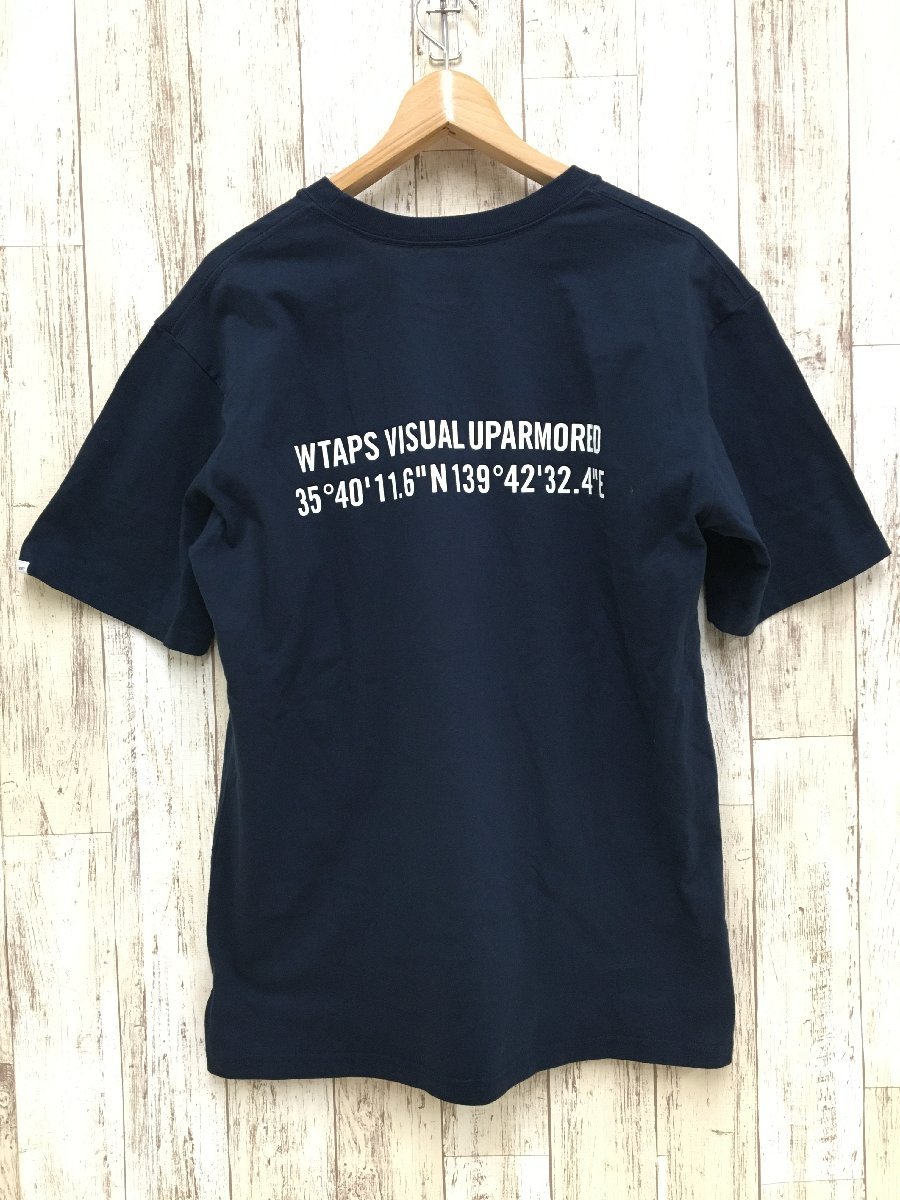 128A WTAPS 20AW ISSUE TEE ダブルタップス Tシャツ【中古】_画像2
