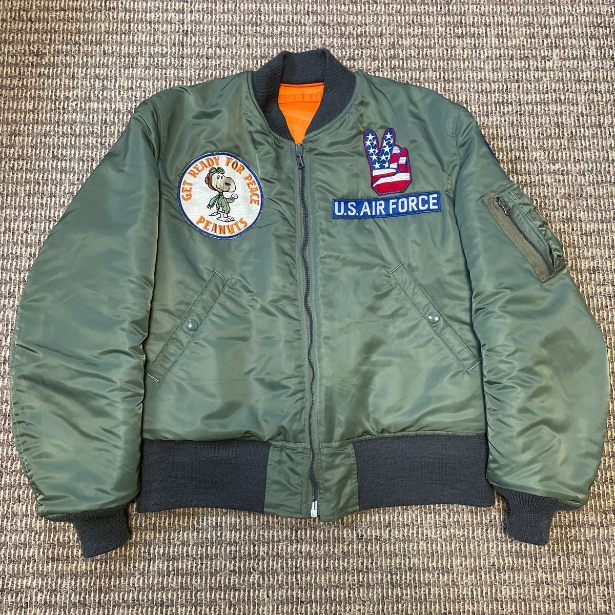 BUZZRICKSON'S バズリクソンズ MA-1 スヌーピー|Yahoo!フリマ BUZZRICKSON'S バズリクソンズ MA-1 スヌーピー|Yahoo!フリマ