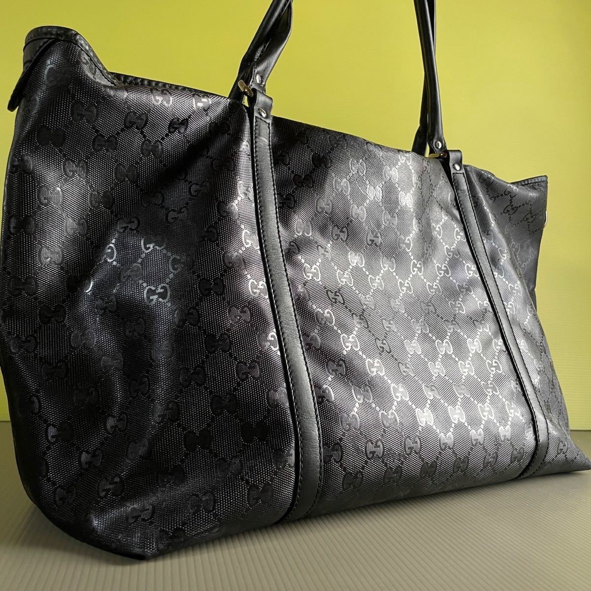 美品 送料無料 定価12万 GUCCI/グッチ インプリメ 肩掛け トートバッグ