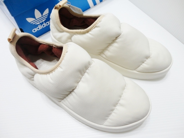 早割クーポン! Adidas アディダス 新品未使用 パフィレッタ白