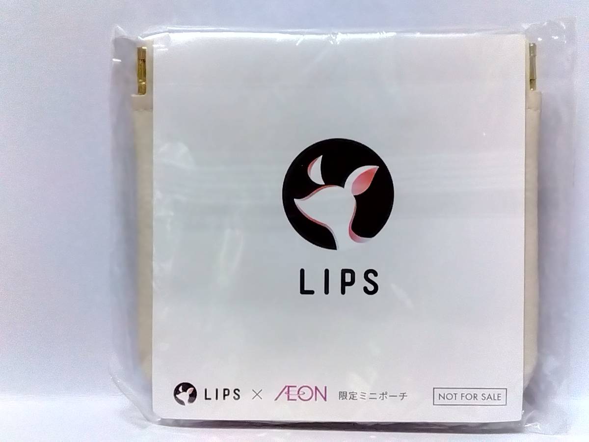1★140)LIPS×AEON 限定ミニポーチ〈非売品〉_画像2