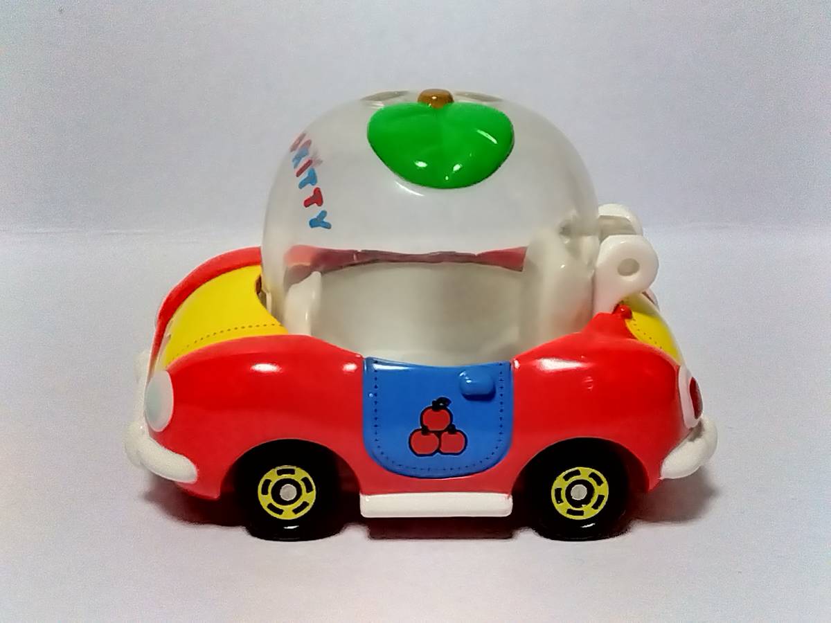 91*220) Sanrio Dream Tomica ride on R02 Hello Kitty × apple. car [ with defect ]