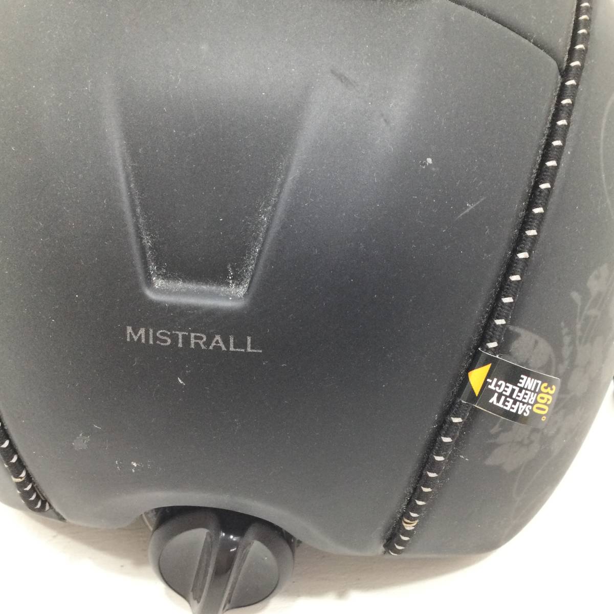 CASCO カスコ MISTRALL ミストラル ヘルメット ブラック Mサイズ 55〜59cm 370g乗馬 馬術 セーフティーヘルメット（H 540）_画像9