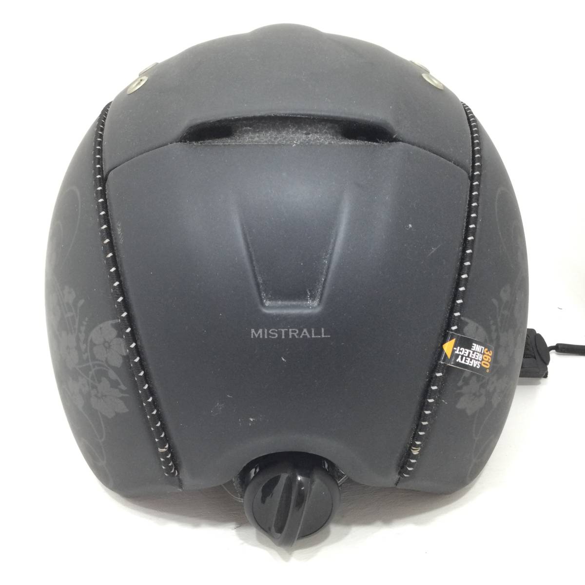 CASCO カスコ MISTRALL ミストラル ヘルメット ブラック Mサイズ 55〜59cm 370g乗馬 馬術 セーフティーヘルメット（H 540）_画像4