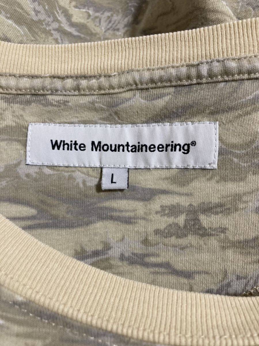 [ бесплатная доставка ] Bab a-× White Mountaineering общий рисунок футболка размер L
