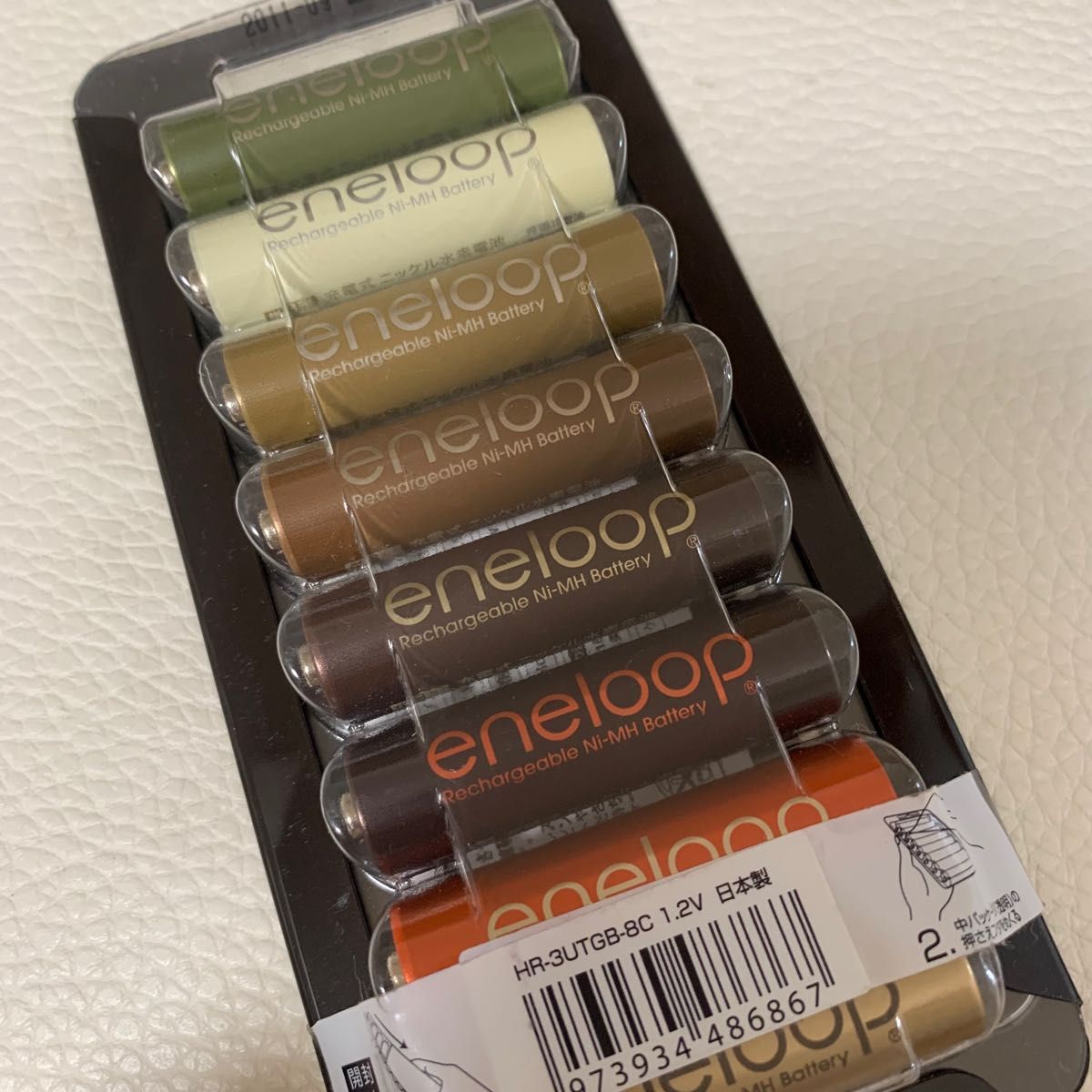 エネループ 限定モデル「ショコラトーン8色入」単3形+単4形 エネループ 限定モデル「ショコラトーン8色入」単3形+単4形