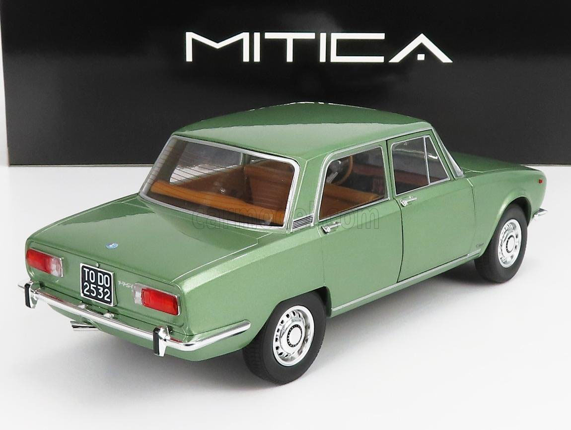 MITICA DIECAST 1/18 アルファロメオ 1750 ベルリーナ 1968 グリーン メタリック ALFA ROMEO BERLINA 1-SERIES OLIVE GREEN_画像2