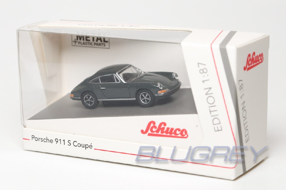  Schuco 1/87 Porsche 911 S coupe 1971 gray Schuco Porsche