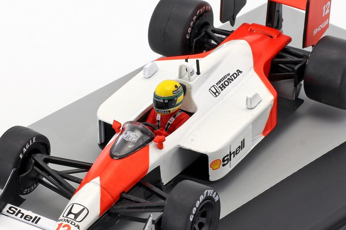 アルタヤ 1/43 マクラーレン F1 MP4/4 サンマリノGP 優勝 アイルトン・セナ 1988 MCLAREN AYRTON SENNAの画像6