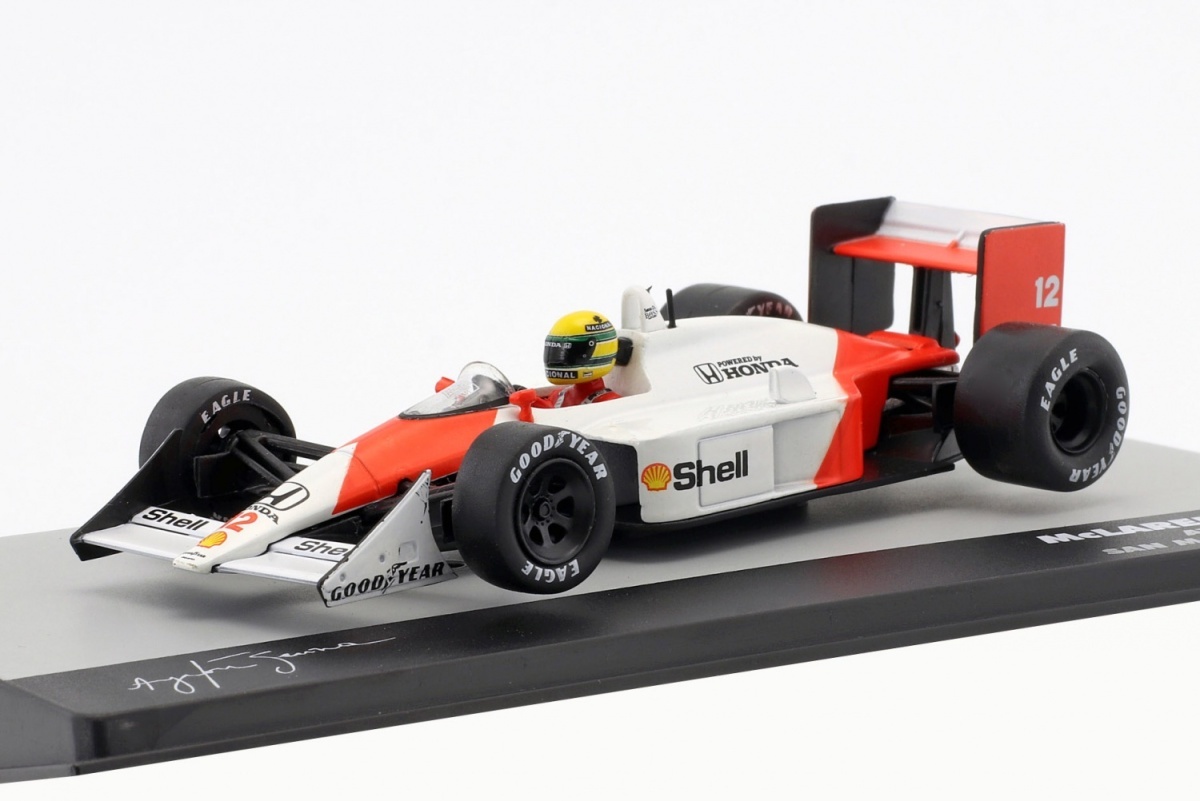 アルタヤ 1/43 マクラーレン F1 MP4/4 サンマリノGP 優勝 アイルトン・セナ 1988 MCLAREN AYRTON SENNAの画像3