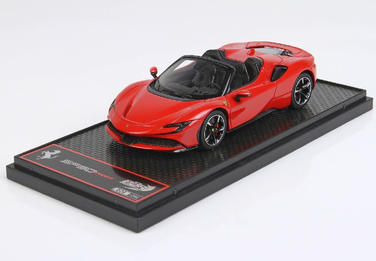 BBR 1/43 フェラーリ SF90 ストラダーレ ハイブリッド スパイダー ロッソコルサ FERRARI SF90 STRADALE HYBRID SPIDER_画像1