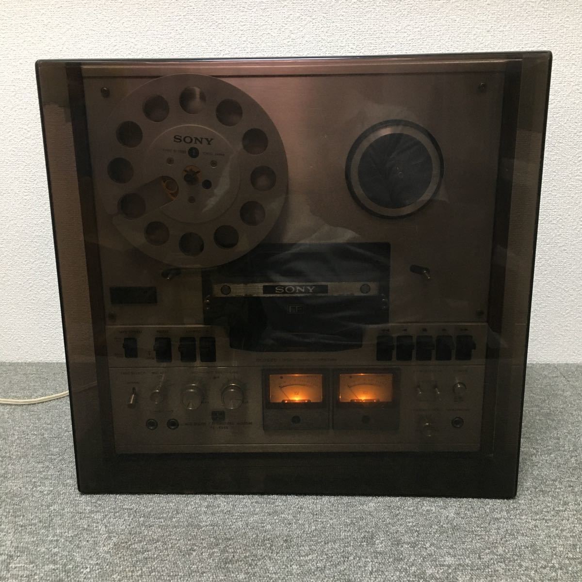 SONY ソニー オープンリール TC-5950 *通電のみ確認済み ジャンク J-443-