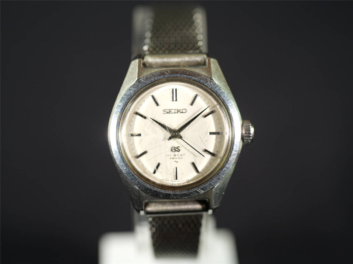 GS セイコー 手巻き ハイビート36000振動 1964-0010 レディース グランドセイコー 社外ベルト 腕時計