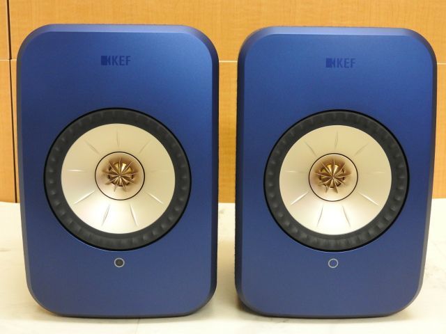 保管品 KEF LSX II コバルトブルー ワイヤレス HiFi スピーカー 本体のみ 未使用_画像2