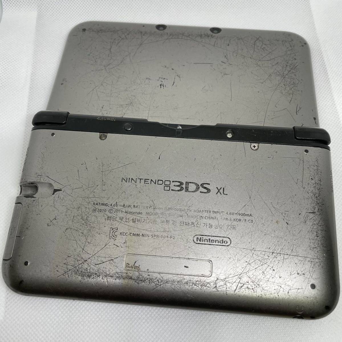 Nintendo 3DSXL Silver Black 韓国版 並行輸入品 任天堂_画像5