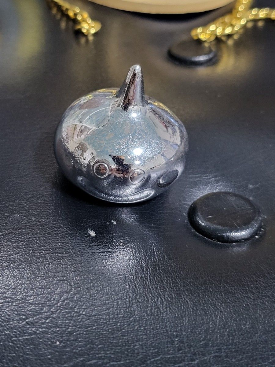 ドラゴンクエスト 初代メタルスライム メタリックモンスターズ ドラクエ オマケ付き陶器ばくだんいわ &ゴールドマン 勇者