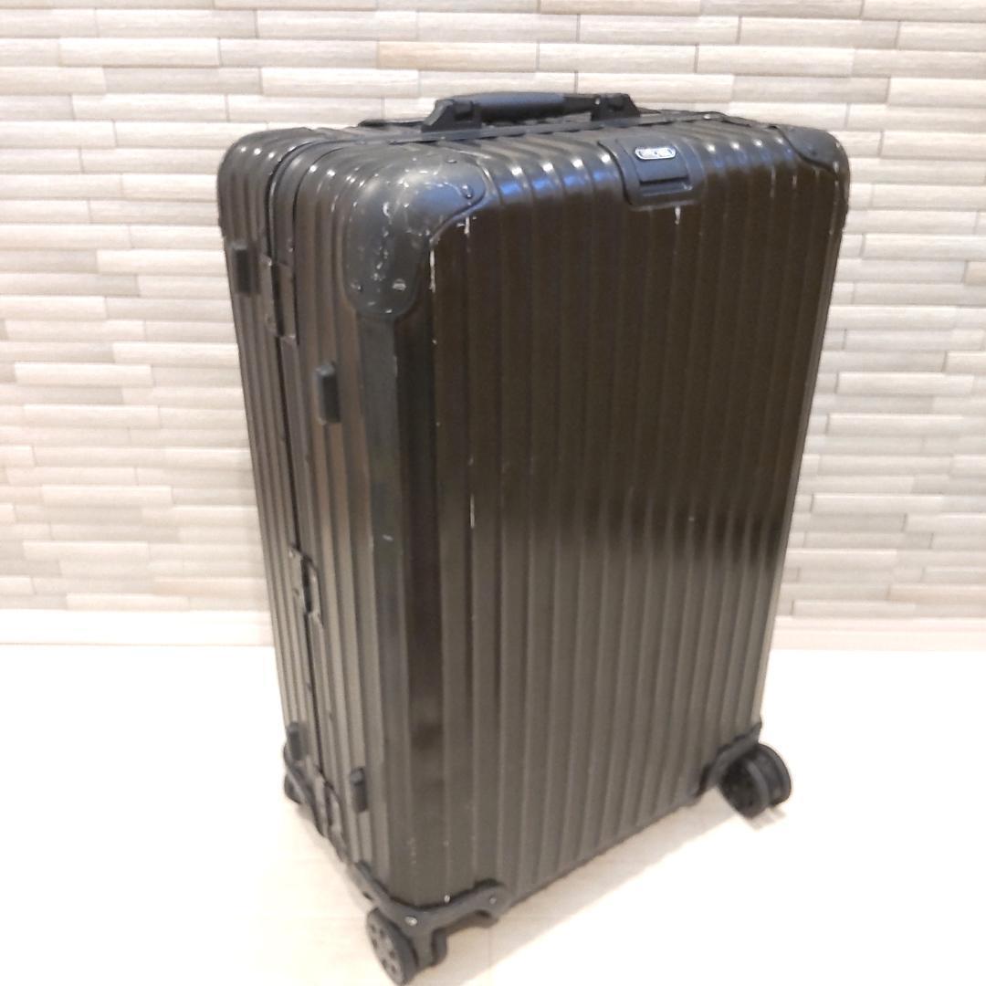 有名なブランド ☆ブラック☆ 60L チェックインM オリジナル アルミ
