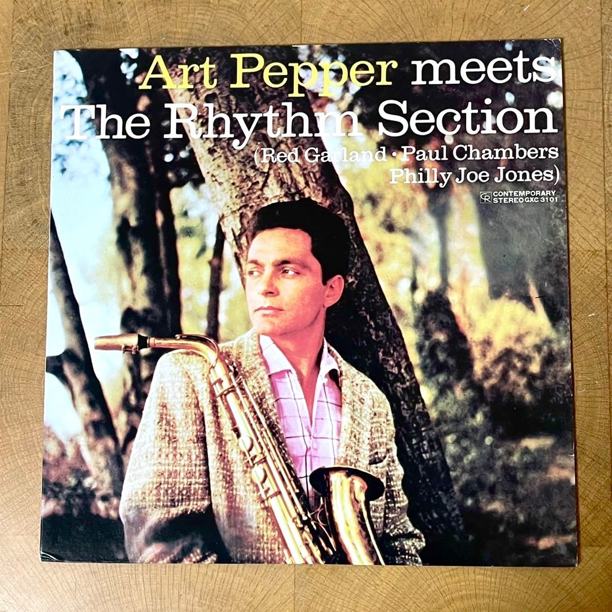 視聴確認済 LP/レコード JAZZ/ジャズ ART PEPPER/アート・ペッパー MEETS THE RHYTHM SECTION/ミーツ・ザ・リズム・セクション GXC-3101_画像2