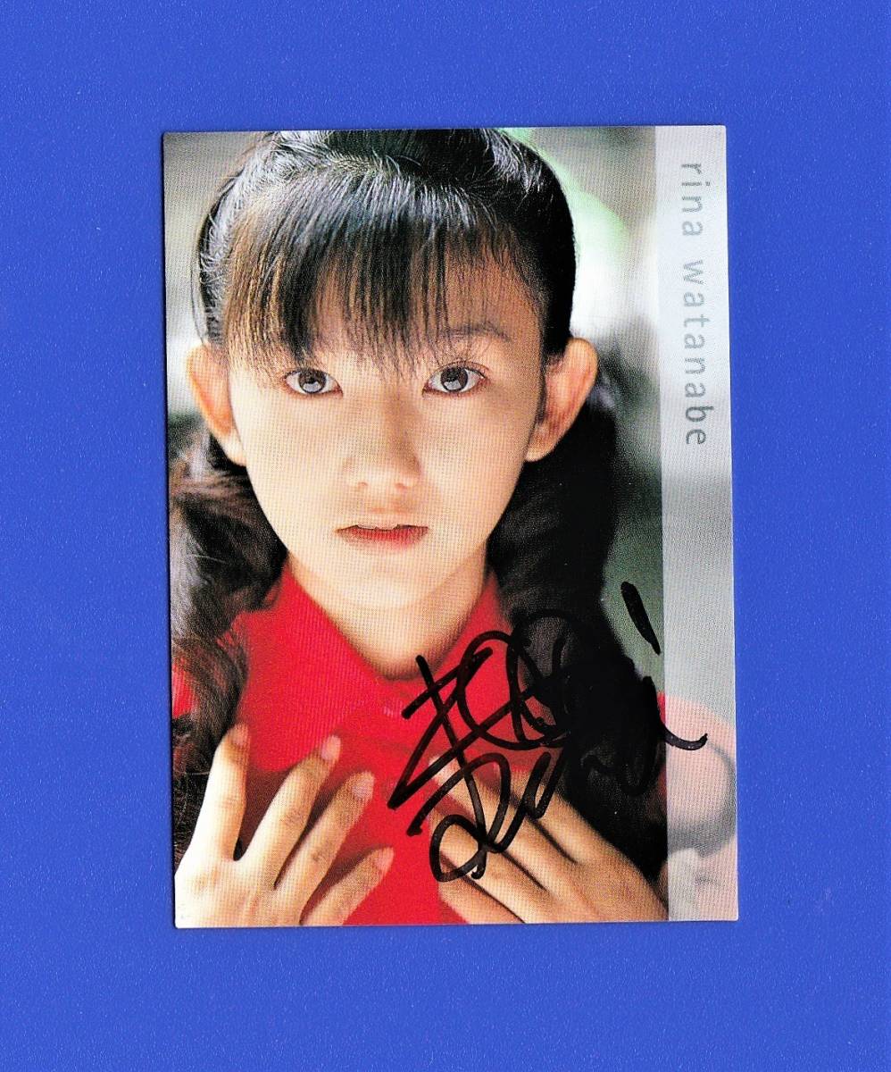 ヤフオク 渡辺里奈 直筆サイン入り トレーディングカード ヤフオク 渡辺里奈 直筆サイン入り トレーディングカード