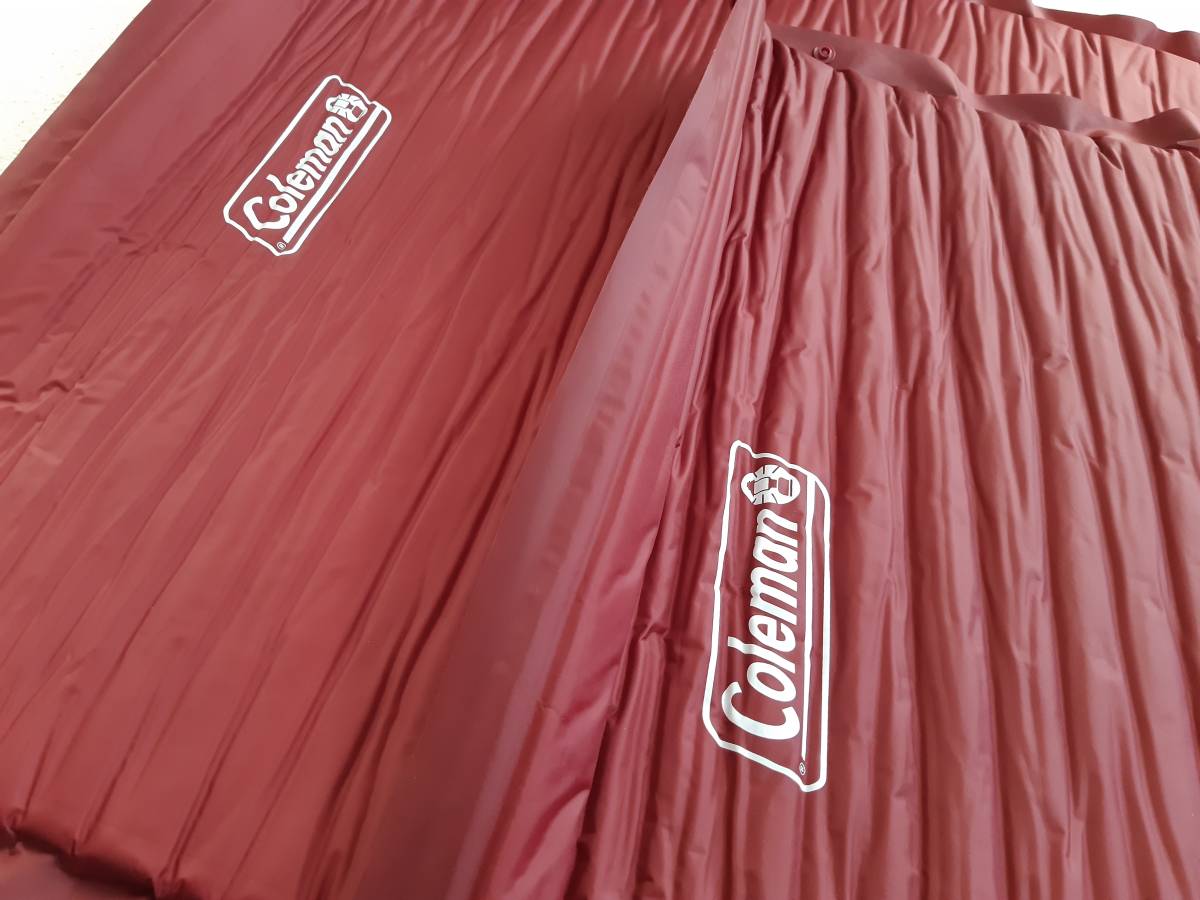 美品 Colemanコールマンキャンパーインフレーターマット/W 美品 Colemanコールマンキャンパーインフレーターマット/W