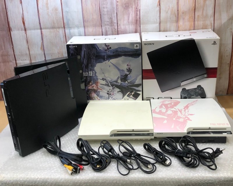 ジャンク品】 SONY PlayStation 3 本体 6台 まとめ売り PS3 CECH-2000A 