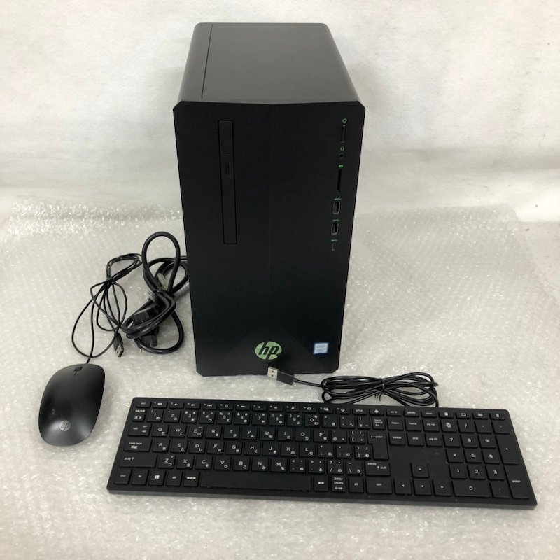 HP Pavilion Gaming Desktop 690-0073JP Win11 Pro Core i7-9700F 3.00GHz GeForce GTX 1660 Ti 16GB SSD 512GB HDD 2TB 230927SK250130_画像1