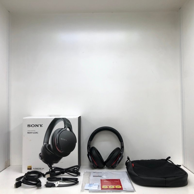 2022秋冬新作】 SONY ソニー MDR-1ADAC ステレオヘッドホン ブラック