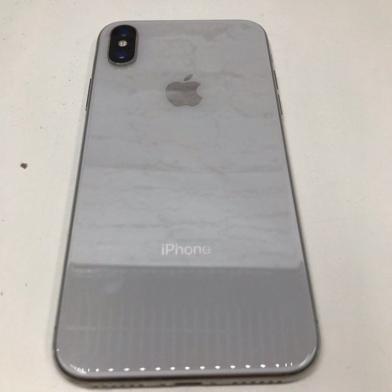 新しい季節 256GB iPhoneX Apple 【ジャンク品】 Silver