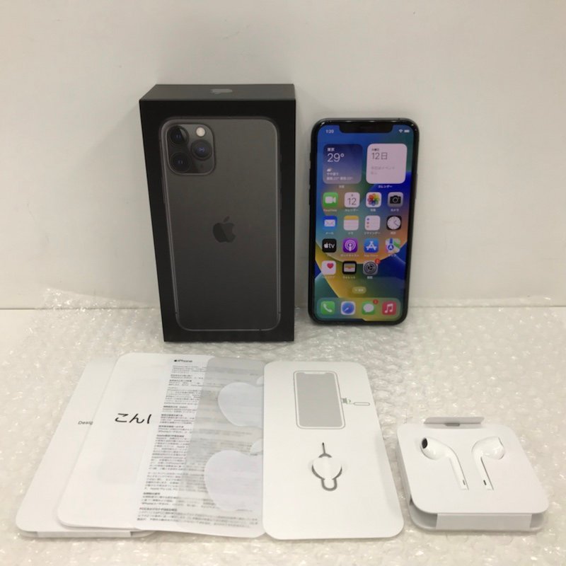 大人気新品 MWC72J/A A2215 256GB Pro iPhone11 Apple スペースグレイ