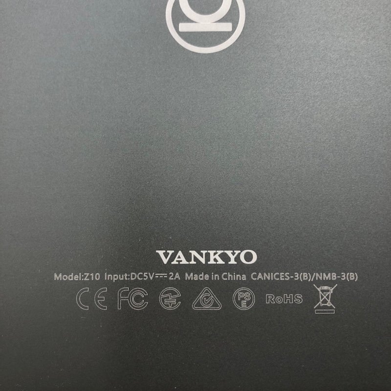 VANKYO 10.1インチ MATRIXPAD Z10 Wi-Fiモデル 32GB Android タブレット 箱あり 231013SK500383_画像4