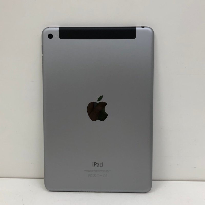 Apple iPad mini 4 MNWE2J/A A1550 32GB スペースグレイ Celler+Wi-Fi 利用制限 au ○ 231017SK440246_画像5