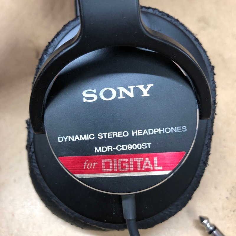 外観難あり　SONY MDR-CD900ST スタジオモニターヘッドホン 231017SK130119_画像2