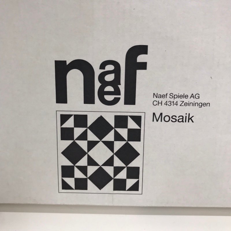ネフ社 Naef 木製 モザイクキューブ キーナーモザイク 大 スイス 紙箱 231024RM410435_画像4
