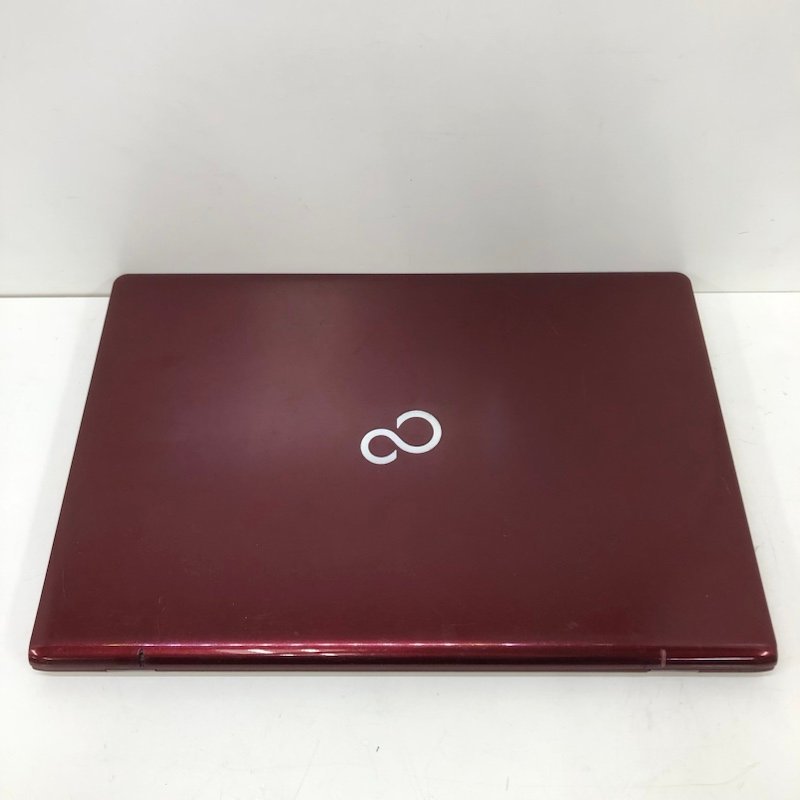 【ジャンク品】FUJITSU FMVA77MRG Windows10 Core i7-4702HQ CPU 2.20GHz 8GB HDD 1TB 15インチ レッド 231020SK100489_画像2