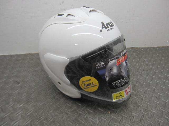 アライ　ジェットヘルメット　SZ-Ram4　グラスホワイト　54CM　14年９月11日製造　未使用品　Arai_画像3