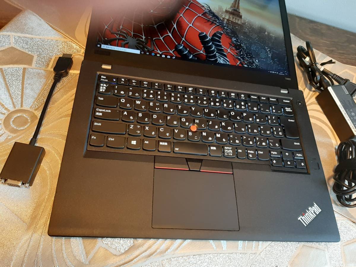 Lenovo T480 8世代 i5 8350U 256G/SSD M.2 8G 1920x1080 バックライト