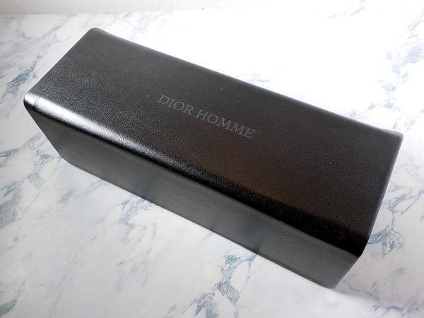 Dior HOMME ディオールオム メガネケース 黒 外箱付き の画像2