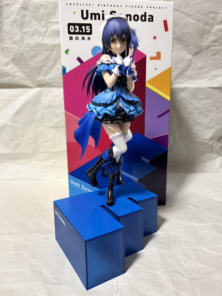 園田海未 フィギュア ラブライブ！Birthday Figure Project KADOKAWA 電撃屋 バースデーフィギュア_画像1