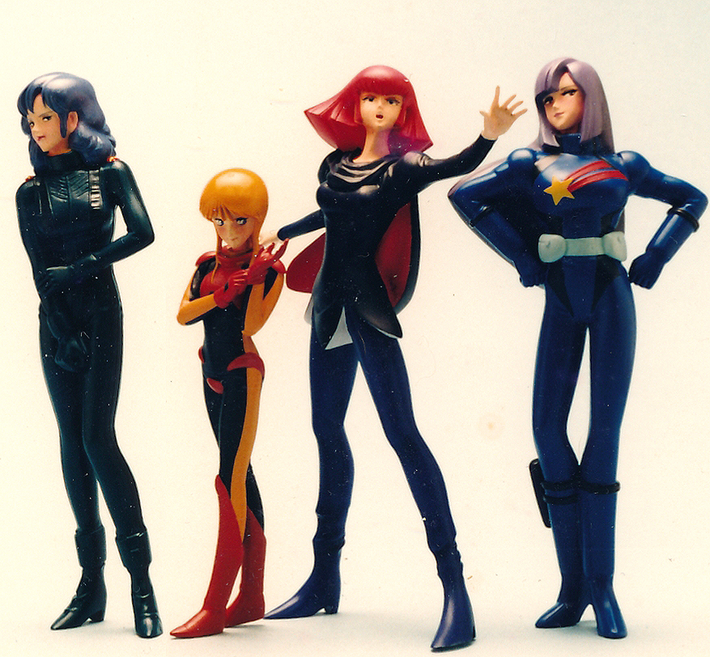 WAVE 1/12 ロザミア プルツー ハマーン ルー・ルカ セット WAVE 1/12 ロザミア プルツー ハマーン ルー・ルカ セット