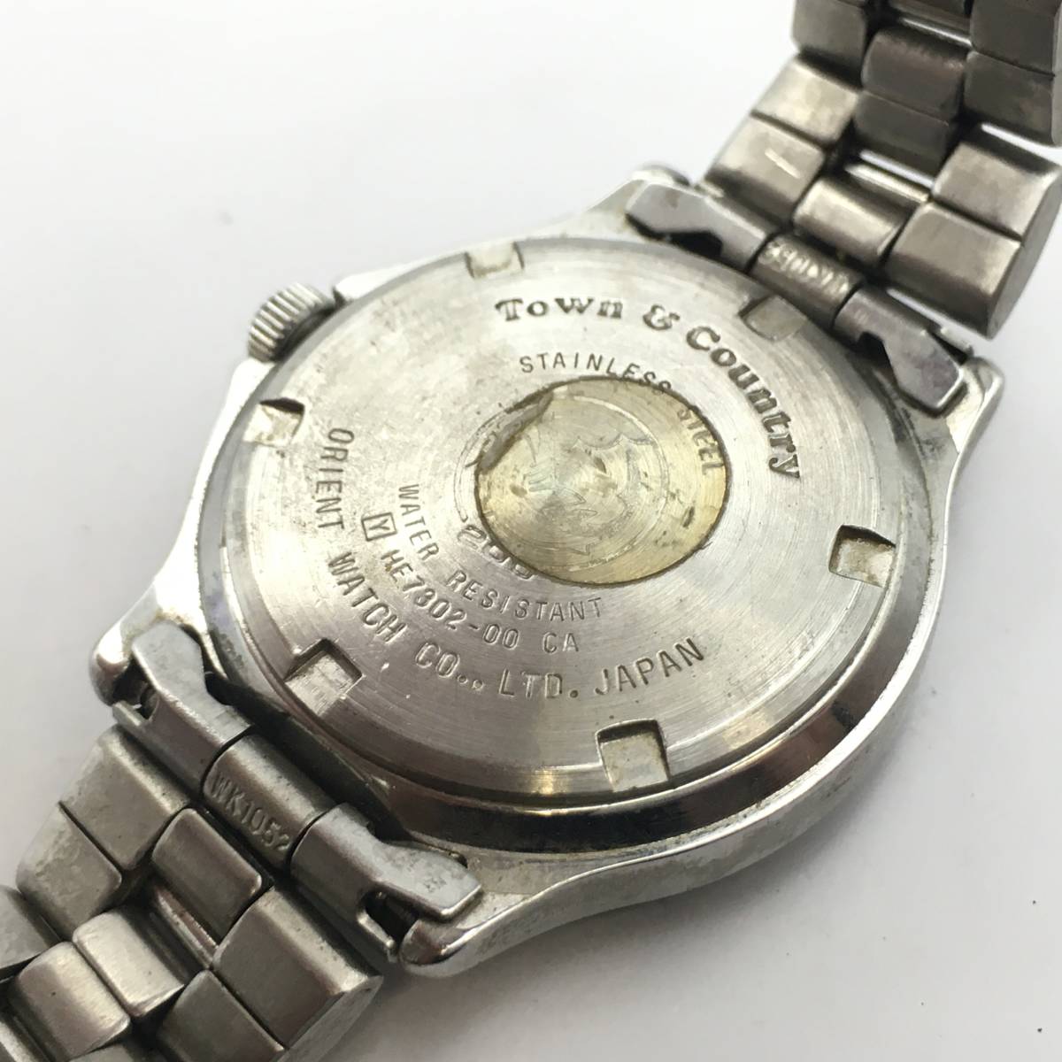 ◯R8-14 【1円スタート】 ORIENT/オリエント タウン&カントリー 3針 Date デイト レディース クォーツ 腕時計 HE7302-00 CA _画像6