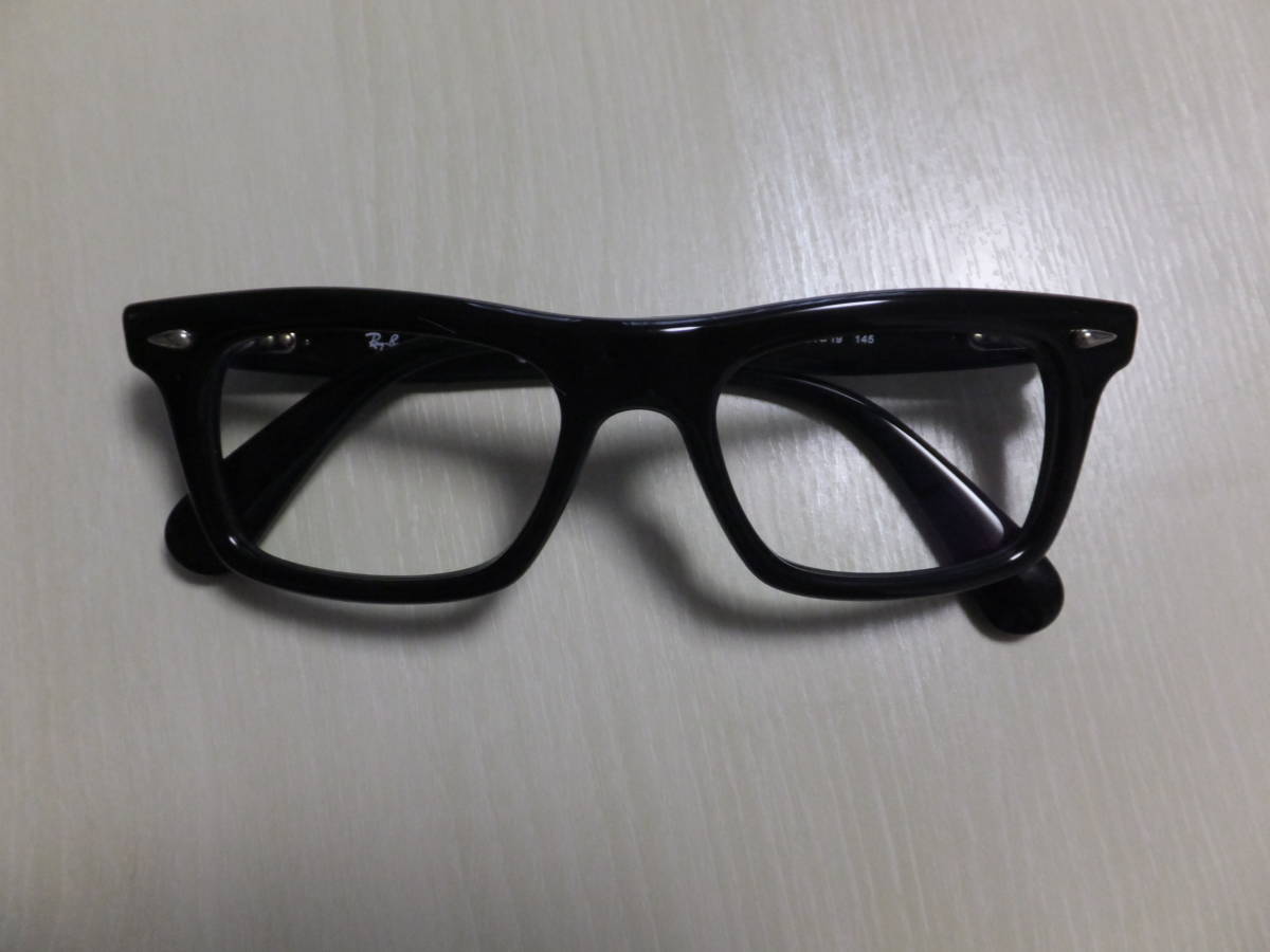 RayBan 5278 LEGENDS COLLECTION BK/CL:レイバン 5278 レジェンズ / 廃版,男女兼用，度つきレンズ交換可能,EFFECTO,ヴィンテージグラス